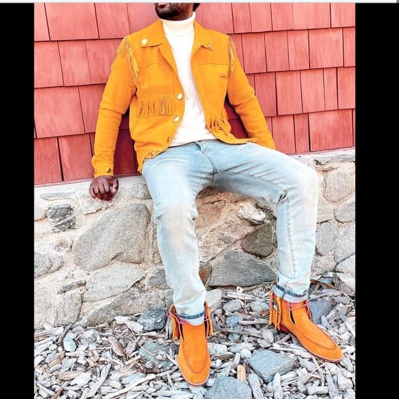 PRSVR Other - PRSVR PERSEVERE Dress Fringed Moccasin Sand Customized Made To Order Size 8.5